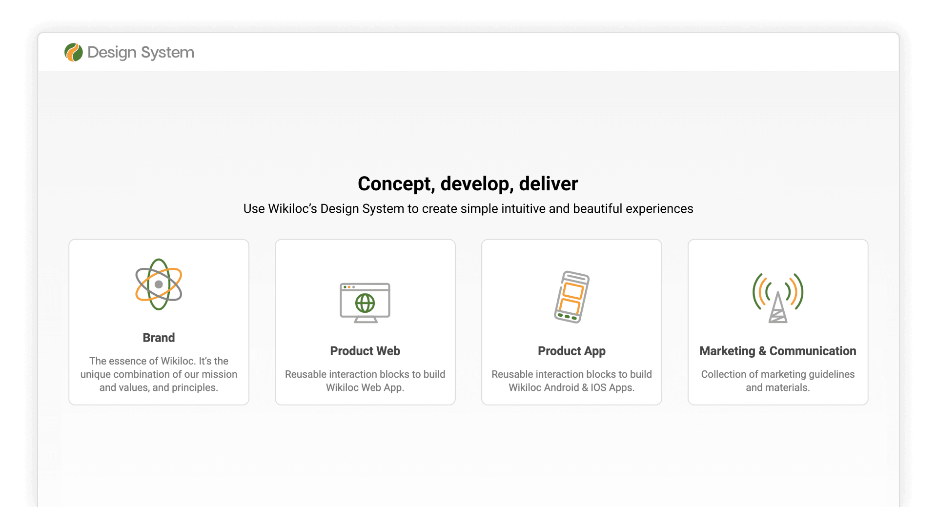 Design System documentation site